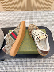 GUCCI 26S SNEAKERS IN BROWN GG CANVAS