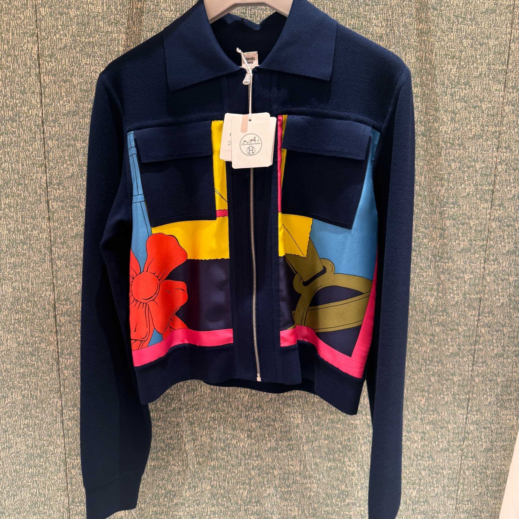 HERMES 26S KNIT CARDIGAN 802