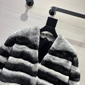 MAX MARA 25S V-NECK FUR COAT 155