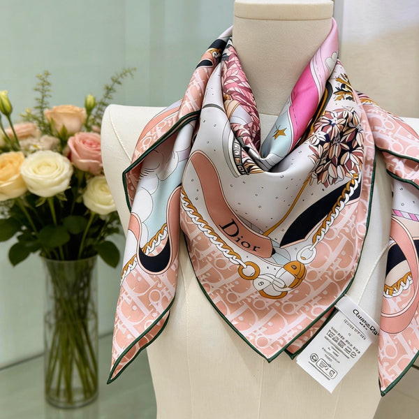 DIOR 26S SCARF 90 IN SILK 311991
