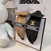 CAMEL BROWN FABRIC HAIRBAND 124635