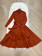 LORO PIANA 26S MAXI SHIRT DRESS 937
