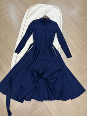 LORO PIANA 26S MAXI SHIRT DRESS 938