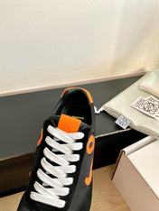 LOEWE 26S BALLET RUNNER 2.0 IN BLACK SUEDE AND NYLON