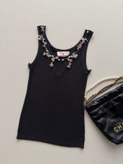 CHANEL 26S KNIT SLEEVELESS TOP STYLE 1183