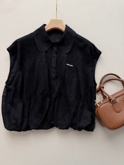 MIUMIU 26S SLEEVELESS POLO TOP 1227