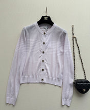 CHANEL 26S MINT KNIT CARDIGAN 1328