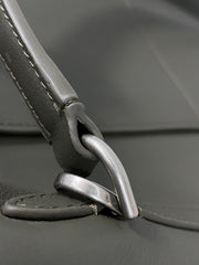 RODEO LARGE BAG 40 IN KHAKI GREEN SMOOTH CALFSKIN SILVER HARDWARE