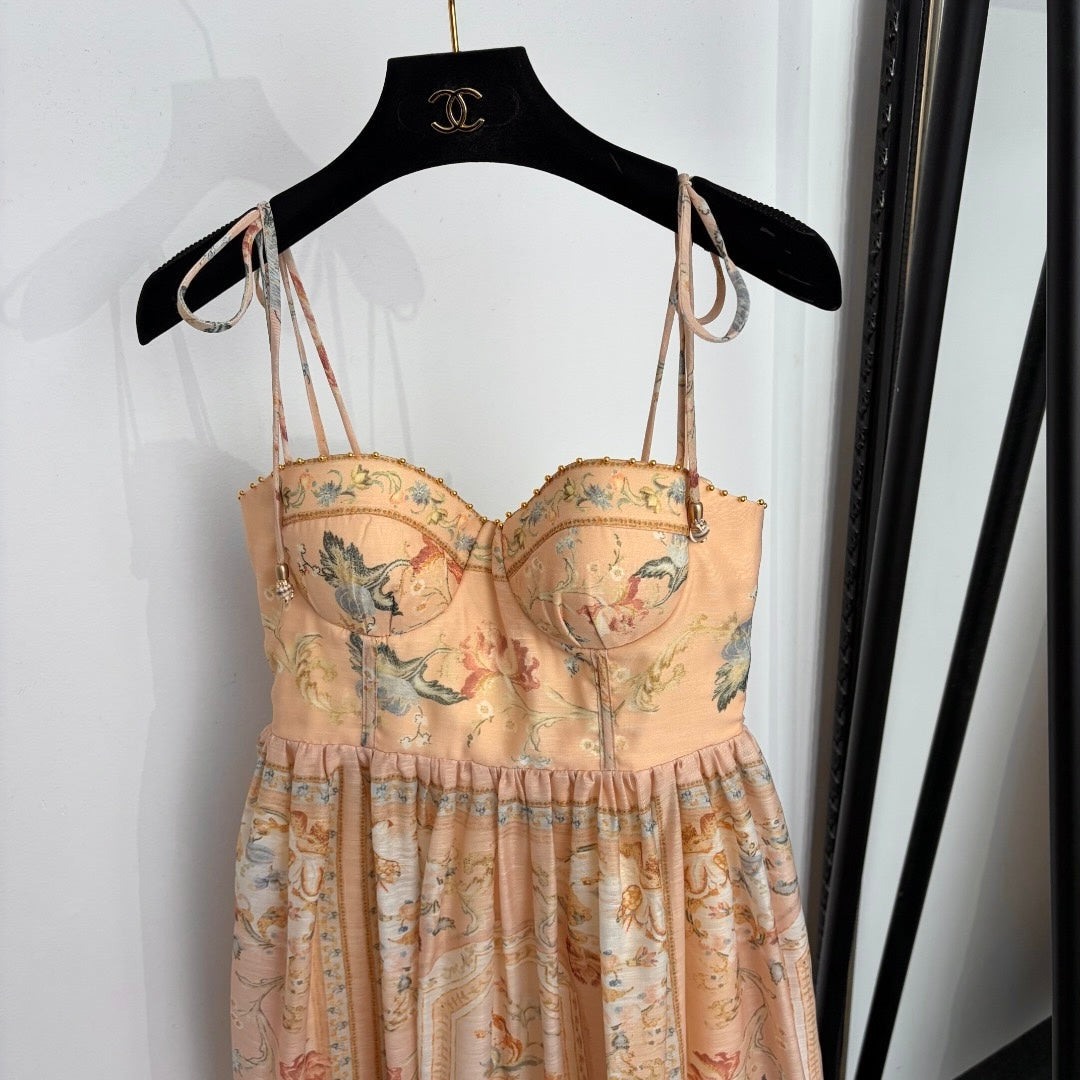 ZIMMERMANN 26S CAMI MIDI DRESS 250