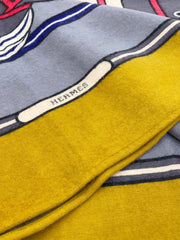 BLANKET 180 CM IN COLORFUL LAMBSWOOL AND CASHMERE 256061