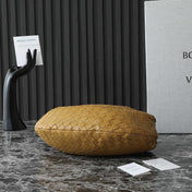 BOTTEGA VENETA 25S MINI JODIE 36 IN WARM BRONZE CALFSKIN GOLD HARDWARE