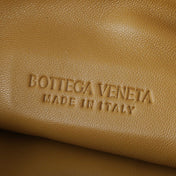 BOTTEGA VENETA 25S MINI JODIE 36 IN WARM BRONZE CALFSKIN GOLD HARDWARE