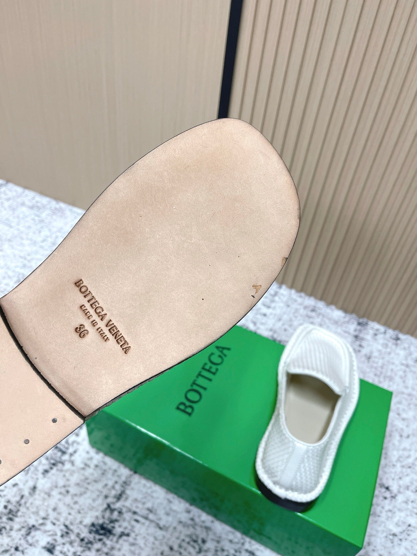 BOTTEGA VENETA 26S LOAFERS IN WHITE INTRECCIATO CALFSKIN