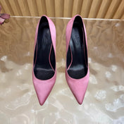 HM 26S HIGH-HEEL 80 MM IN PASTEL PINK SATIN