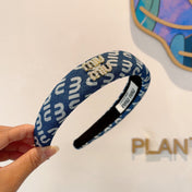 CLASSIC BLUE HEADBAND DENIM 402880