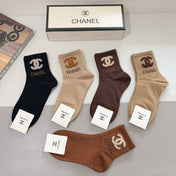 CHANEL 26S ANKLE SOCKS 412387 (1 BOX)