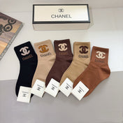 CHANEL 26S ANKLE SOCKS 412387 (1 BOX)
