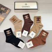 CHANEL 26S ANKLE SOCKS 412387 (1 BOX)