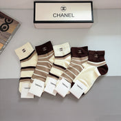 CHANEL 26S ANKLE SOCKS 412393 (1 BOX)