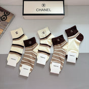 CHANEL 26S ANKLE SOCKS 412393 (1 BOX)