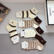 CHANEL 26S ANKLE SOCKS 412393 (1 BOX)