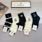 CHANEL 26S ANKLE SOCKS 412401 (1 BOX)