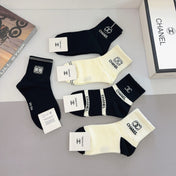 CHANEL 26S ANKLE SOCKS 412401 (1 BOX)