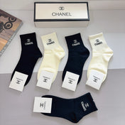 CHANEL 26S ANKLE SOCKS 412405 (1 BOX)