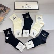 CHANEL 26S ANKLE SOCKS 412405 (1 BOX)