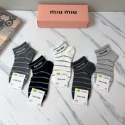MIUMIU 26S ANKLE SOCKS 415758 (1 BOX)