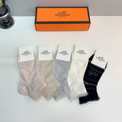 HERMES 26S ANKLE SOCKS 383888 (1 BOX)