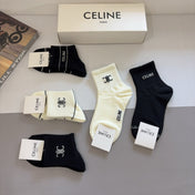 CELINE 26S ANKLE SOCKS 403787 (1 BOX)