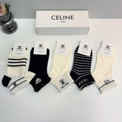 CELINE 26S ANKLE SOCKS 403595 (1 BOX)