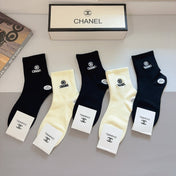 CHANEL 26S ANKLE SOCKS 408688 (1 BOX)