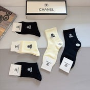 CHANEL 26S ANKLE SOCKS 408688 (1 BOX)
