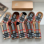 BURBERRY 26S CREW SOCKS 390524 (1 BOX)