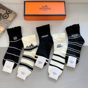 HERMES 26S ANKLE SOCKS 283671 (1 BOX)