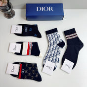 DIOR 26S ANKLE SOCKS 412408 (1 BOX)