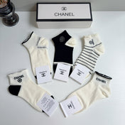 CHANEL 26S ANKLE SOCKS 412410 (1 BOX)