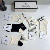 CHANEL 26S ANKLE SOCKS 412410 (1 BOX)