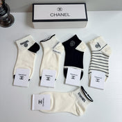 CHANEL 26S ANKLE SOCKS 412410 (1 BOX)