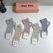MIUMIU 26S ANKLE SOCKS 413889 (1 BOX)