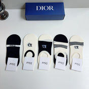 DIOR 26S NO-SHOW SOCKS 413893 (1 BOX)