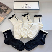 CHANEL 26S ANKLE SOCKS 405348 (1 BOX)