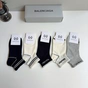 BALENCIAGA 26S ANKLE SOCKS 423048 (1 BOX)