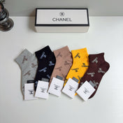 CHANEL 26S ANKLE SOCKS 395165 (1 BOX)