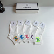 CHANEL 26S ANKLE SOCKS 398724 (1 BOX)