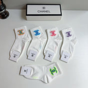 CHANEL 26S ANKLE SOCKS 398724 (1 BOX)