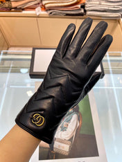 MARMONT GLOVES IN BLACK LAMBSKIN 463844