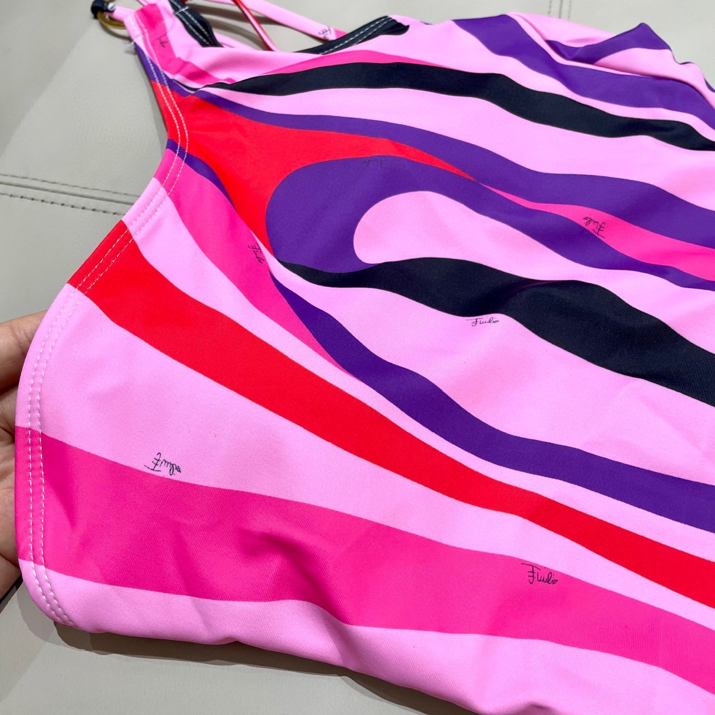 PUCCI BIKINI 25S BODYSUIT IN 740906